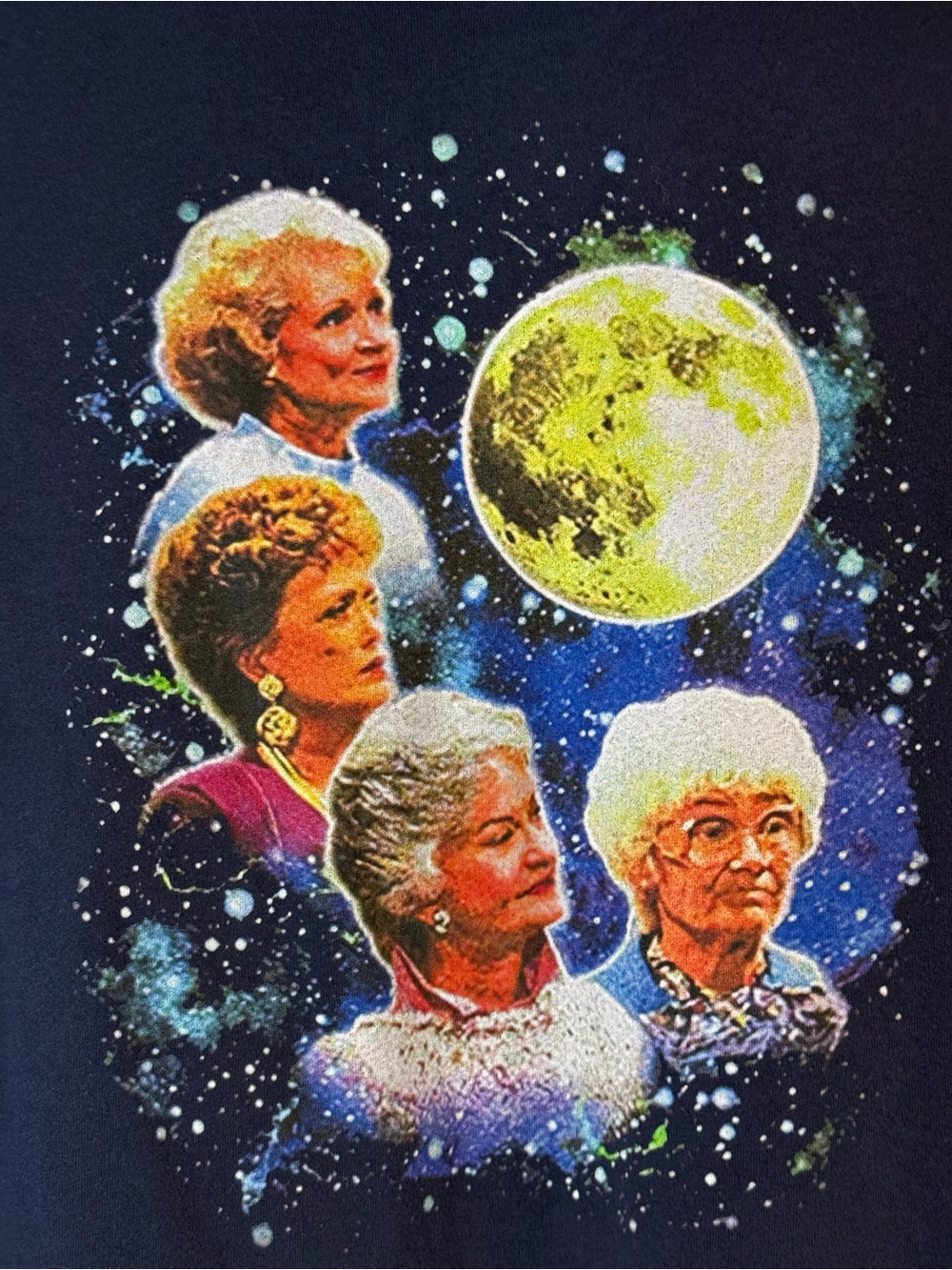 Golden Girls “four Golden Girls Moon” graphic tee